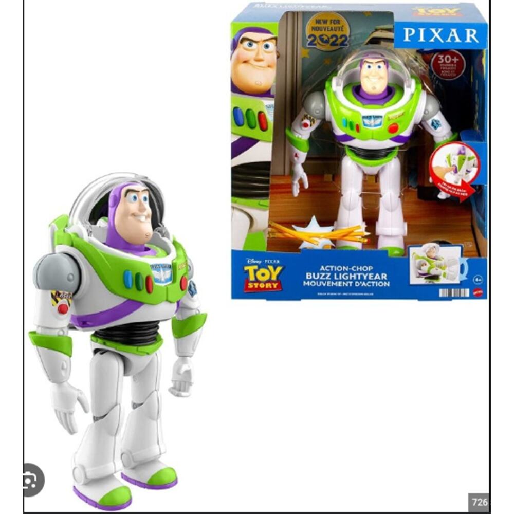 TOY STORY ACTION CHOP BUZZ LIGHTYEAR action figure